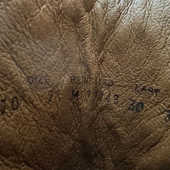 Circle G Corral Womens Floral Embroidered Leather Cowboy Boots Square Toe Sz 7M - Picture 6 of 7